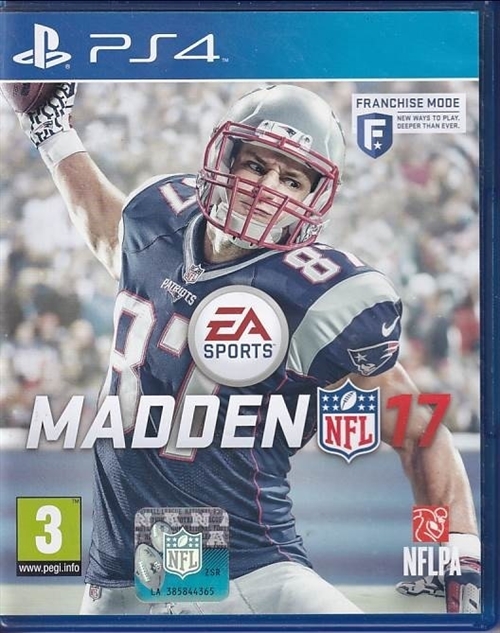 Madden NFL 17 - PS4 (B-Grade) (Genbrug)